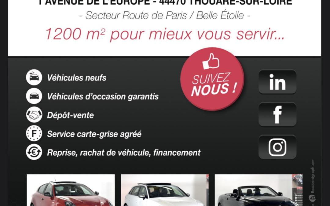 NOUVEL ÉCRIN POUR JB MOTORS NANTES